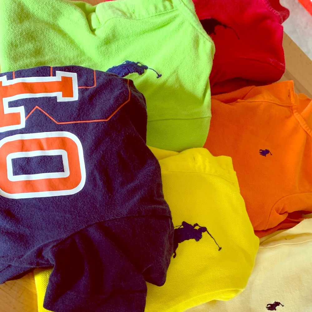 Boys’ Ralph Lauren Polo Shirts.